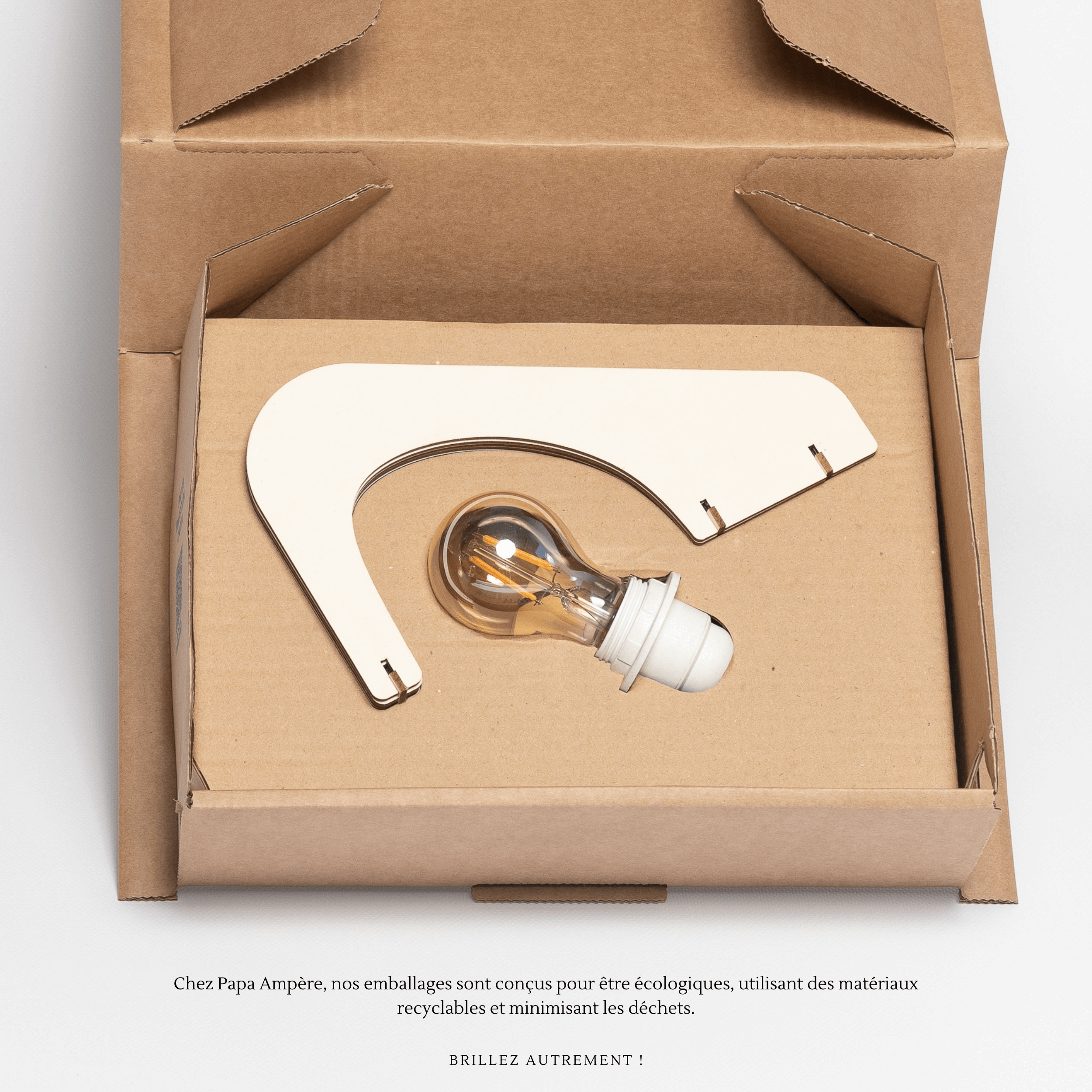 Marcel vu dans son packaging